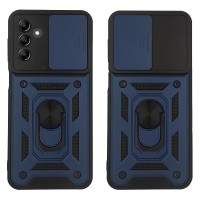 Θήκη Ring Armor CamPro Sonique για Samsung Galaxy A14 4G / Galaxy A14 5G Μπλέ