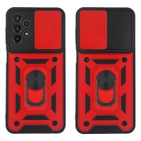 Θήκη Ring Armor CamPro Sonique για Samsung Galaxy A23 5G / Galaxy A23 4G Κόκκινο