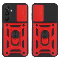 Θήκη Ring Armor CamPro Sonique για Samsung Galaxy A25 5G Κόκκινο