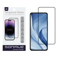 Hardy Glass Sonique Premium Series HD Full Cover 9H Xiaomi Mi 11 Lite 4G / Mi 11 Lite 5G Μαύρο