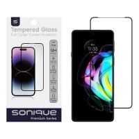 Hardy Glass Sonique Premium Series HD Full Cover 9H Motorola Edge 20 5G Μαύρο