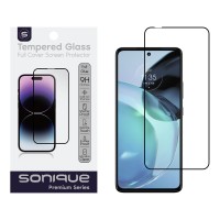 Hardy Glass Sonique Premium Series HD Full Cover 9H Motorola Moto G72 Μαύρο