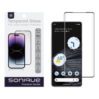 Curvy Glass Sonique Premium Series HD Full Cover 9H Google Pixel 7 Pro Μαύρο