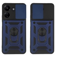 Θήκη Ring Armor CamPro Sonique για Xiaomi Redmi 13C 4G / Poco C65 4G Μπλέ