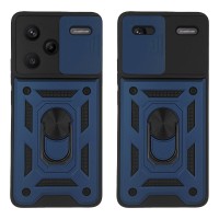 Θήκη Ring Armor CamPro Sonique για Xiaomi Redmi Note 13 Pro Plus 5G Μπλέ