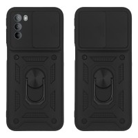 Θήκη Ring Armor CamPro Sonique για Motorola Moto G31 4G / Moto G41 4G Μαύρο