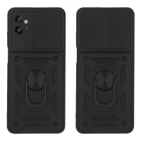 Θήκη Ring Armor CamPro Sonique για Motorola Moto G32 Μαύρο