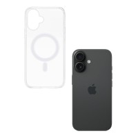Θήκη Magnetic MagCase Sonique Apple iPhone 16 Plus Διάφανο