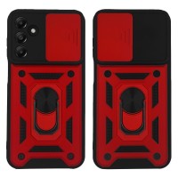 Θήκη Ring Armor CamPro Sonique για Samsung Galaxy A05s 4G Κόκκινο