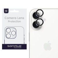 Camera Protection Sonique Lens Pro Apple iPhone 16 / iPhone 16 Plus Silver