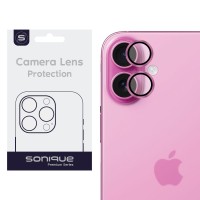 Camera Protection Sonique Lens Pro Apple iPhone 16 / iPhone 16 Plus Pink