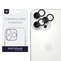 Camera Protection Sonique Lens Pro Apple iPhone 16 Pro / iPhone 16 Pro Max White Titanium