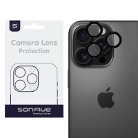 Camera Protection Sonique Lens Pro Apple iPhone 16 Pro / iPhone 16 Pro Max Black Titanium