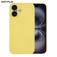 Θήκη Σιλικόνης My Colors Sonique Apple iPhone 16 Plus Κίτρινο