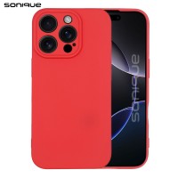 Θήκη Σιλικόνης My Colors Sonique Apple iPhone 16 Pro Κόκκινο