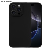 Θήκη Σιλικόνης My Colors Sonique Apple iPhone 16 Pro Μαύρο