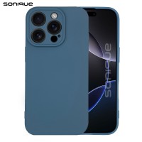 Θήκη Σιλικόνης My Colors Sonique Apple iPhone 16 Pro Max Μπλε Σκούρο