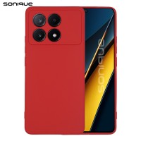 Θήκη Σιλικόνης My Colors Sonique Xiaomi Poco F6 Pro 5G Κόκκινο