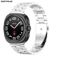 Λουράκι Stainless Steel Bracelet Sonique Classic για Samsung Galaxy Watch 7 Ultra (47mm) Ασημί