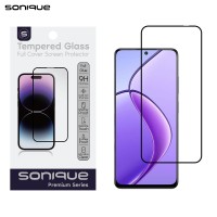 Hardy Glass Sonique Premium Series HD Full Cover 9H Realme 12 5G / Realme 12x Μαύρο