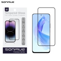 Hardy Glass Sonique Premium Series HD Full Cover 9H Honor 90 Lite 5G Μαύρο