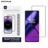 Curvy Glass Sonique Premium Series HD Full Cover 9H OnePlus 11 5G Μαύρο
