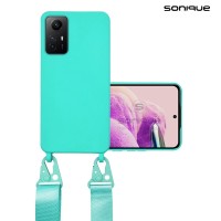 Θήκη Σιλικόνης με Strap CarryHang Sonique Xiaomi Redmi Note 12s Γαλάζιο