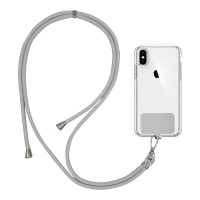Κορδόνι Λαιμού Sonique Lanyard για Κινητά Γκρι