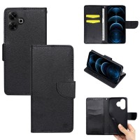 Θήκη Πορτοφόλι Sonique Trend Wallet Xiaomi Redmi 13 4G / Poco M6 4G Μαύρο