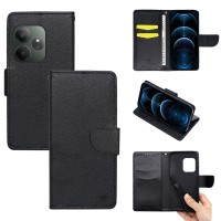 Θήκη Πορτοφόλι Sonique Trend Wallet Realme GT 6 5G / Realme GT 6T 5G Μαύρο