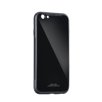 Glass Case Apple iPhone 6/6s Μαύρο