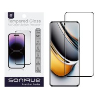 Curvy Glass Sonique Premium Series HD Full Cover 9H Realme Realme 11 Pro 5G / Realme 11 Pro Plus 5G Μαύρο