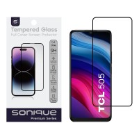 Hardy Glass Sonique Premium Series HD Full Cover 9H TCL TCL 505 Μαύρο