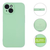 Θήκη Σιλικόνης My Colors Sonique Apple iPhone 15 Plus Βεραμάν