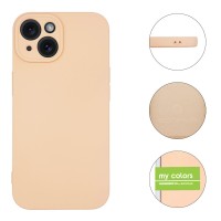 Θήκη Σιλικόνης My Colors Sonique Apple iPhone 15 Plus Ροζ