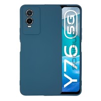 Θήκη Σιλικόνης My Colors Sonique VIVO Y74s / VIVO Y76 5G Μπλε Σκούρο
