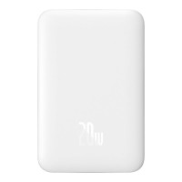 Powerbank Baseus Magnetic Mini MagSafe 10000mAh 20W με καλώδιο Type-C Λευκό
