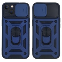 Θήκη Ring Armor CamPro Sonique για Apple iPhone 13 Μπλέ