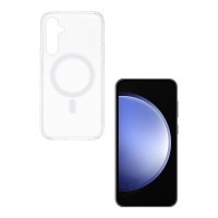 Θήκη Magnetic MagCase Sonique Samsung Galaxy S23 FE Διάφανο
