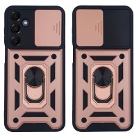 Θήκη Ring Armor CamPro Sonique για Samsung Galaxy A16 4G / Galaxy A16 5G Ροζ Χρυσό