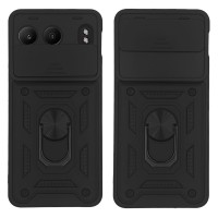 Θήκη Ring Armor CamPro Sonique για OnePlus OnePlus Nord 4 5G Μαύρο