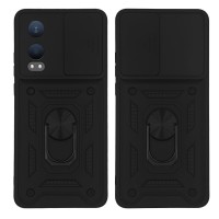 Θήκη Ring Armor CamPro Sonique για OnePlus OnePlus Nord CE 4 Lite 5G Μαύρο