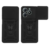 Θήκη Ring Armor CamPro Sonique Realme C61 4G / Realme C63 4G / Realme Note 60X 4G Μαύρο