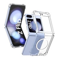 Θήκη Magnetic MagCase Sonique Samsung Galaxy Z Flip 6 / Galaxy Z Flip 7 FE 5G Διάφανο