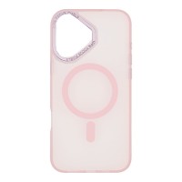 Θήκη Magnetic MagMatte Sonique Apple iPhone 16 Ροζ