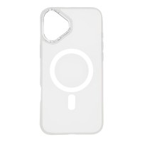 Θήκη Magnetic MagMatte Sonique Apple iPhone 16 Plus Λευκό