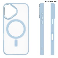 Θήκη Magnetic MagMetal Sonique Apple iPhone 16 Plus Γαλάζιο
