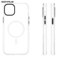 Θήκη Magnetic MagHard Pro Sonique Apple iPhone 12 / iPhone 12 Pro Λευκό