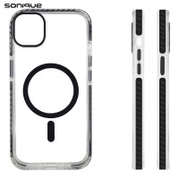 Θήκη Magnetic MagHard Pro Sonique Apple iPhone 12 / iPhone 12 Pro Μαύρο