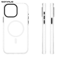 Θήκη Magnetic MagHard Pro Sonique Apple iPhone 15 Pro Max Λευκό